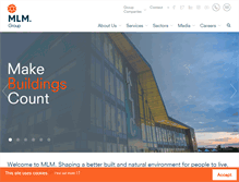 Tablet Screenshot of mlmgroup.com